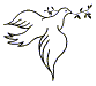 Decorative Peace Dove Image